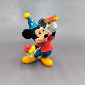 Vintage Celebration Mickey Mouse Pvc Figure Walt Disney Prod Hong Kong Applause